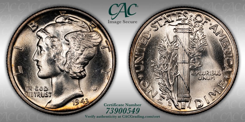CAC Grading Coin Image Secure