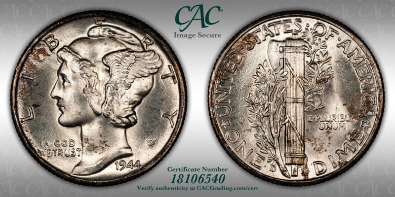 CAC Grading Coin Image Secure