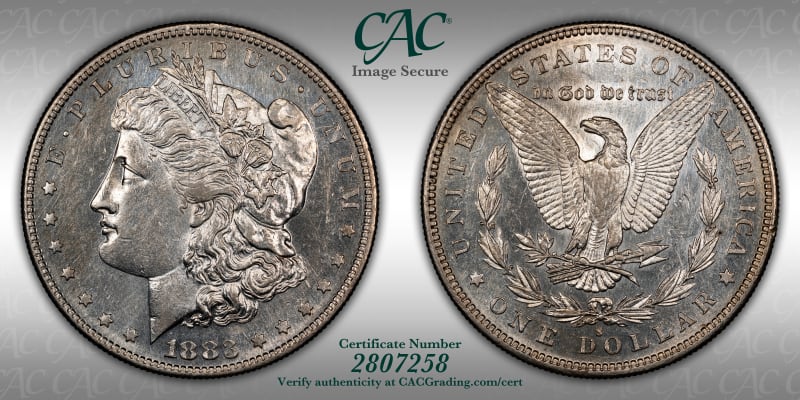 CAC Grading Coin Image Secure