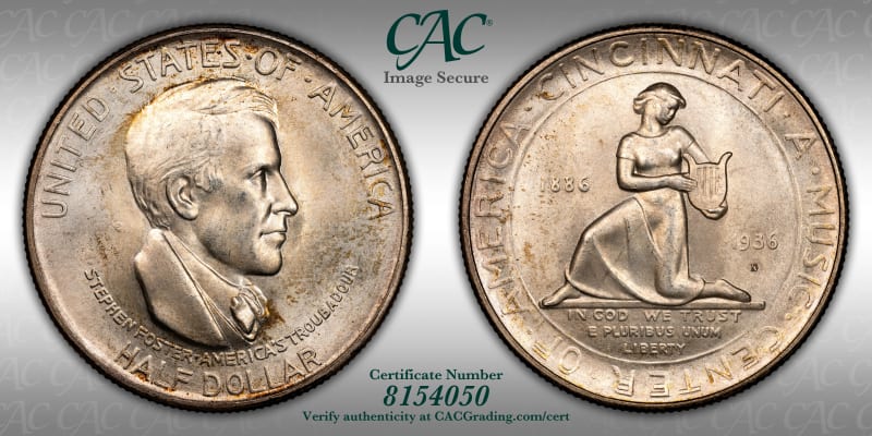 CAC Grading Coin Image Secure