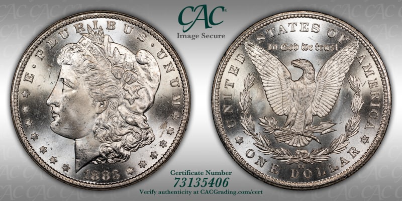 CAC Grading Coin Image Secure
