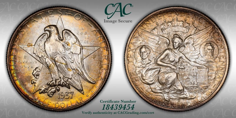 CAC Grading Coin Image Secure