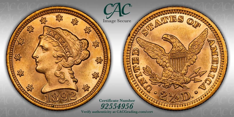 CAC Grading Coin Image Secure