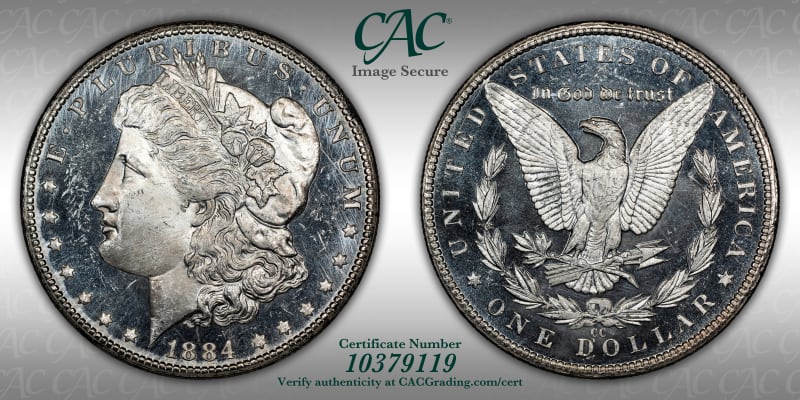 CAC Grading Coin Image Secure