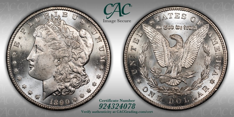 CAC Grading Coin Image Secure