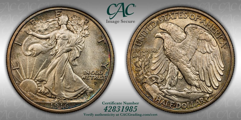 CAC Grading Coin Image Secure