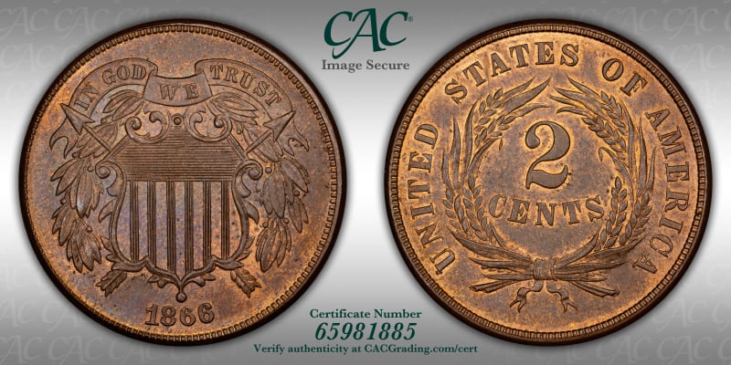 CAC Grading Coin Image Secure