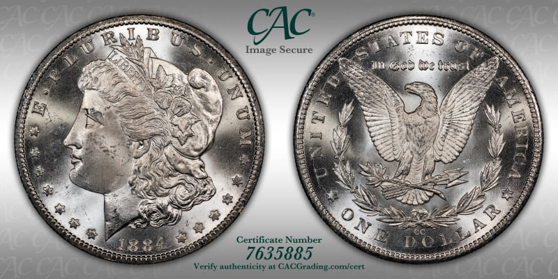 CAC Grading Coin Image Secure