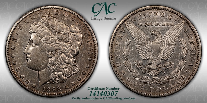 CAC Grading Coin Image Secure