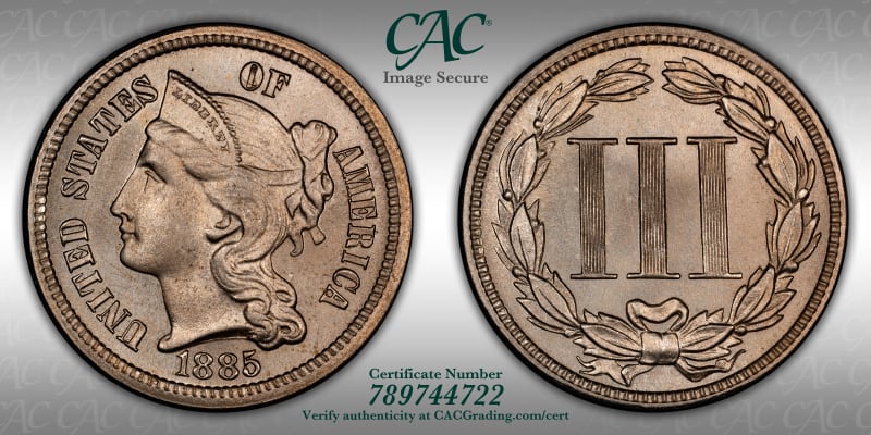 CAC Grading Coin Image Secure