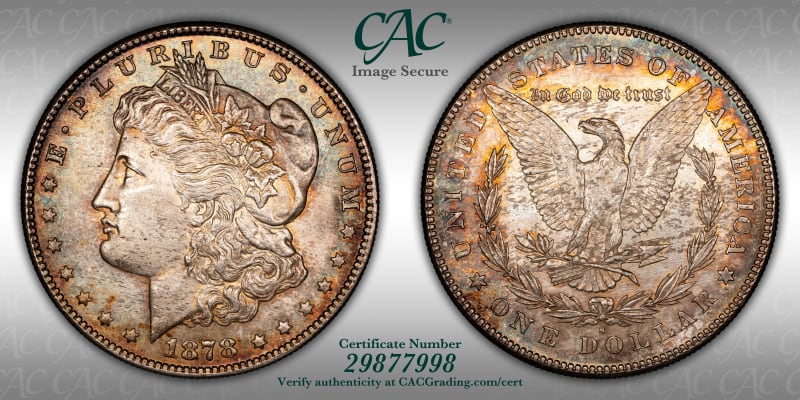 CAC Grading Coin Image Secure