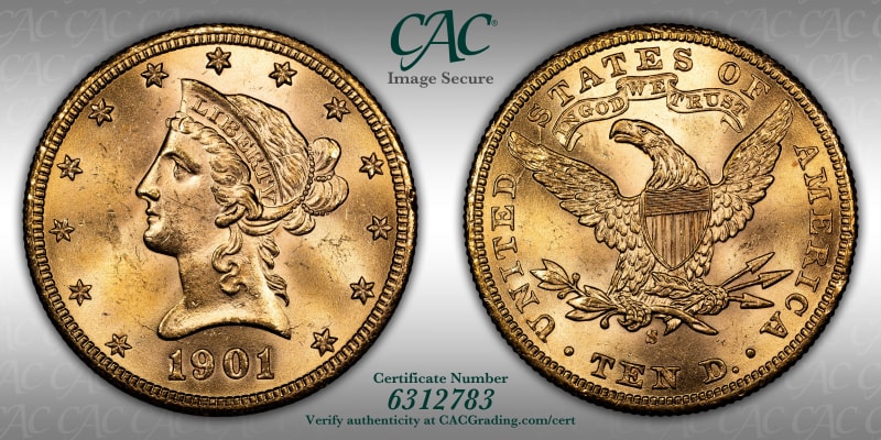 CAC Grading Coin Image Secure