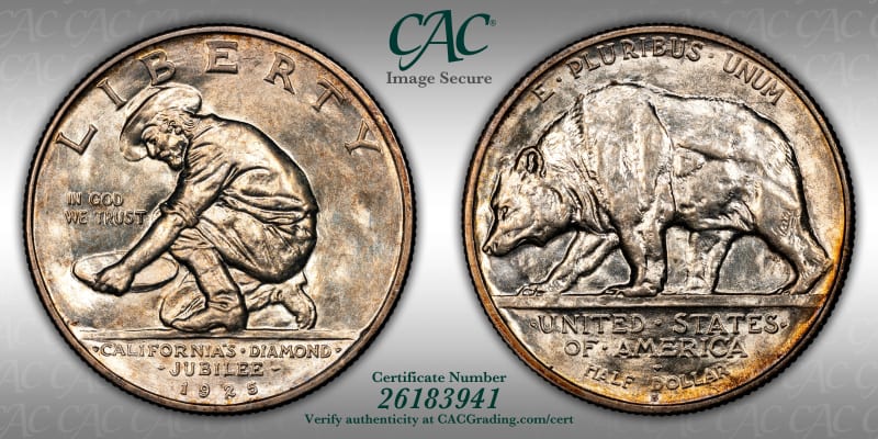 CAC Grading Coin Image Secure
