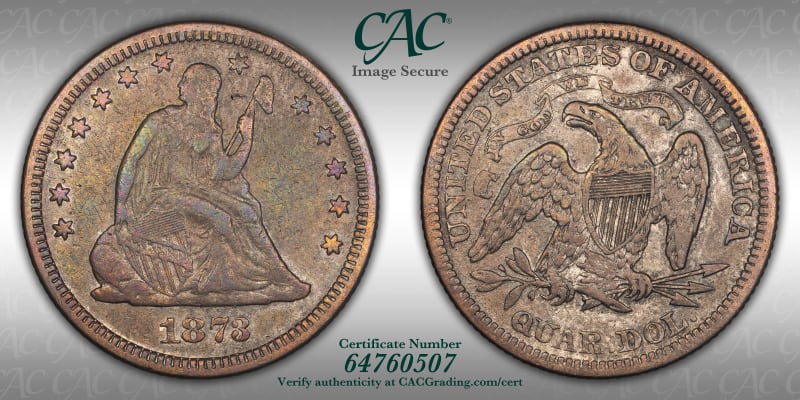CAC Grading Coin Image Secure