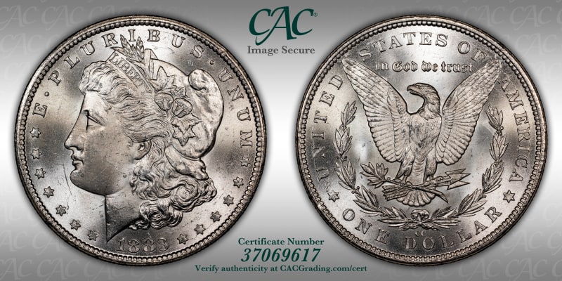 CAC Grading Coin Image Secure