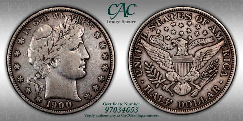 CAC Grading Coin Image Secure