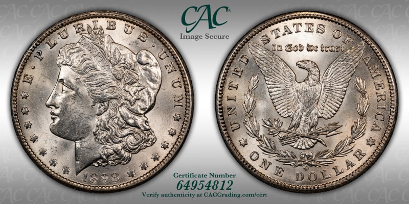 CAC Grading Coin Image Secure
