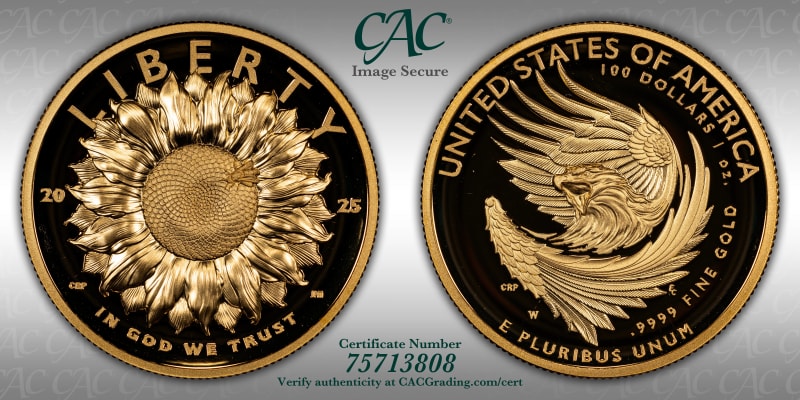 CAC Grading Coin Image Secure