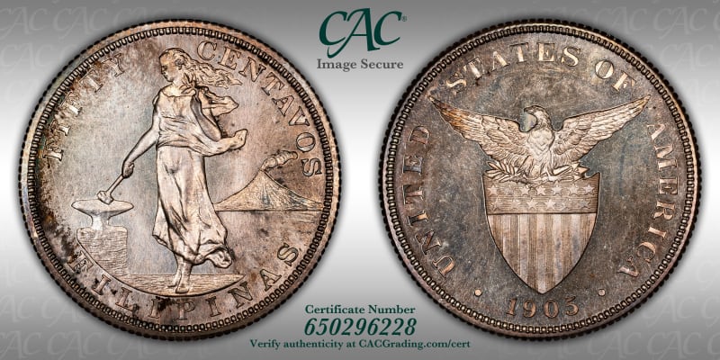 CAC Grading Coin Image Secure