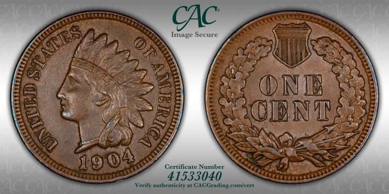CAC Grading Coin Image Secure