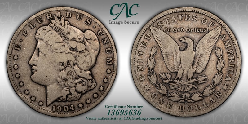 CAC Grading Coin Image Secure