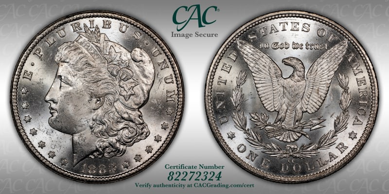 CAC Grading Coin Image Secure