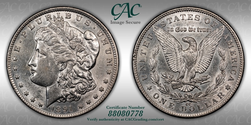 CAC Grading Coin Image Secure