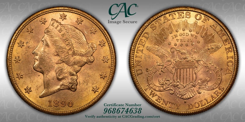 CAC Grading Coin Image Secure