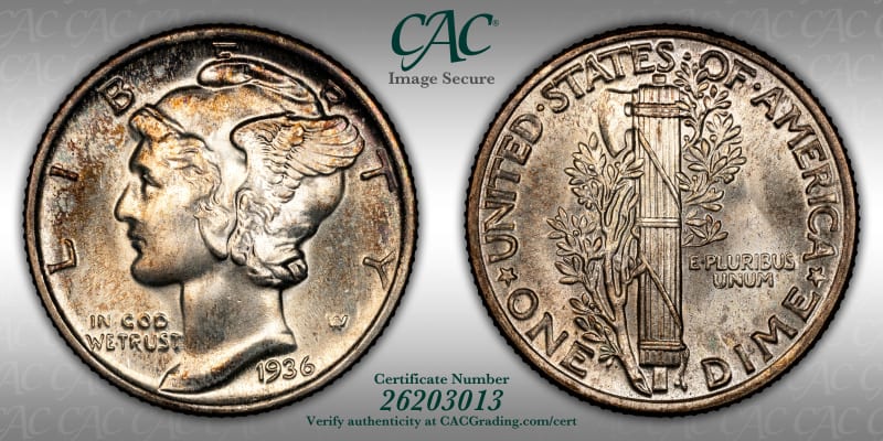CAC Grading Coin Image Secure
