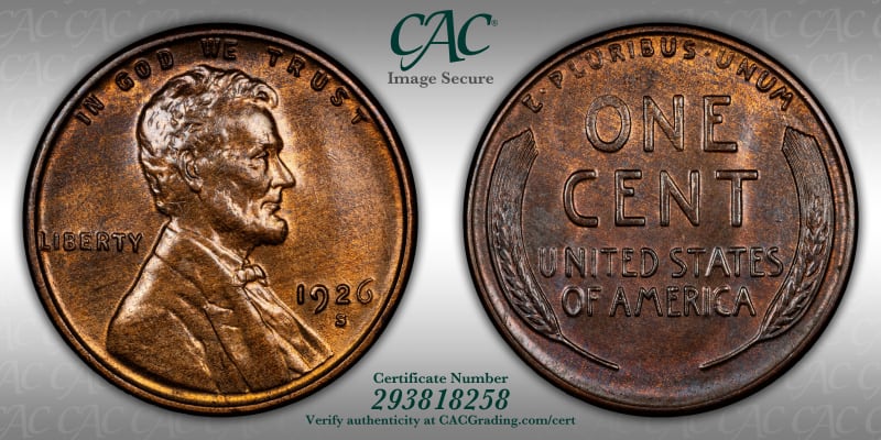 CAC Grading Coin Image Secure
