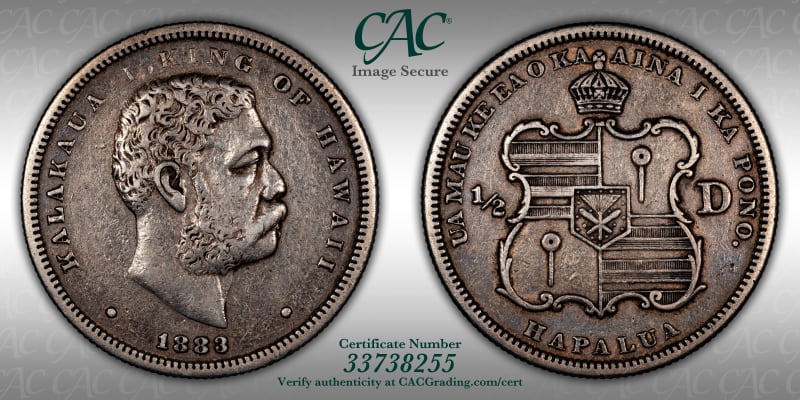 CAC Grading Coin Image Secure