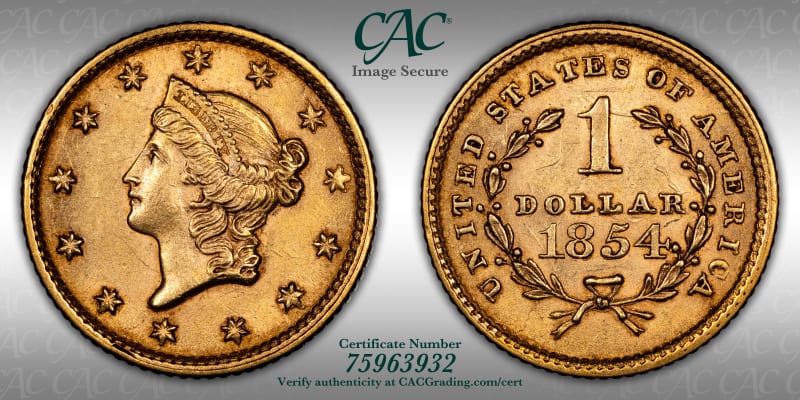CAC Grading Coin Image Secure