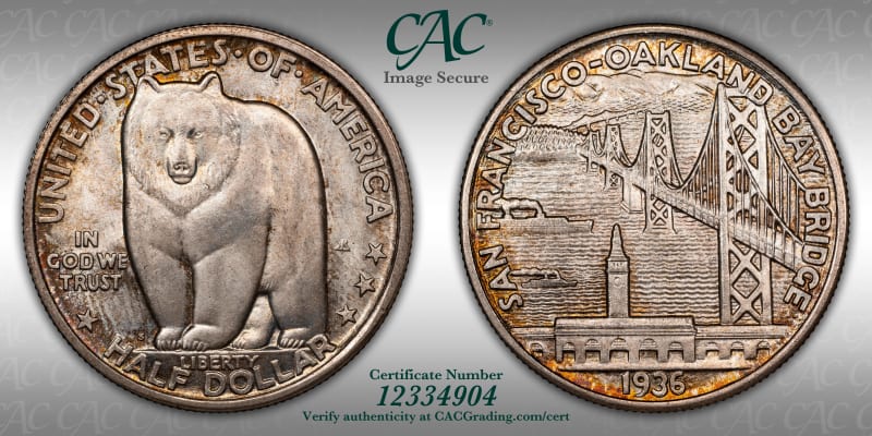 CAC Grading Coin Image Secure