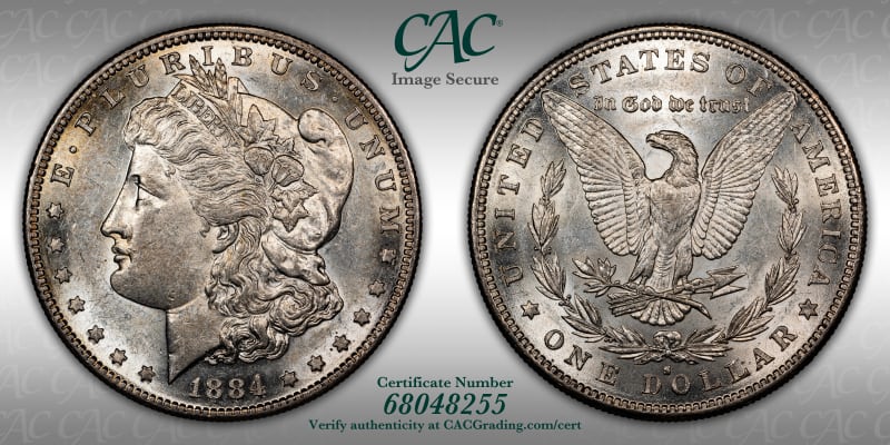 CAC Grading Coin Image Secure
