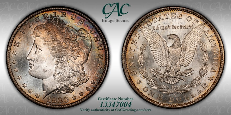 CAC Grading Coin Image Secure