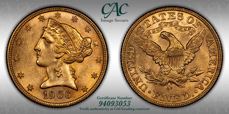 CAC Grading Coin Image Secure