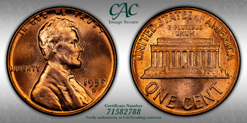 CAC Grading Coin Image Secure