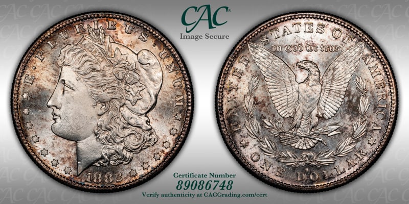 CAC Grading Coin Image Secure