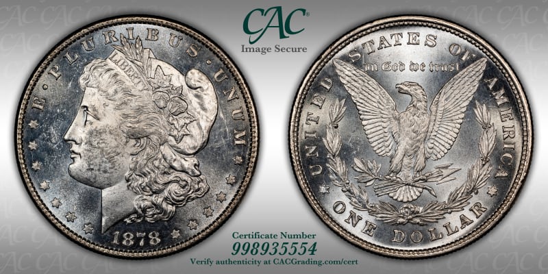 CAC Grading Coin Image Secure