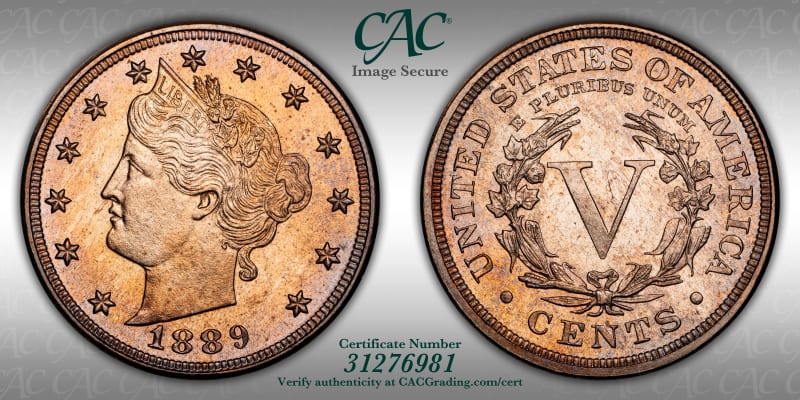 CAC Grading Coin Image Secure