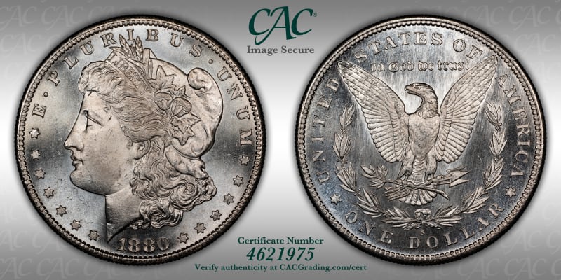 CAC Grading Coin Image Secure
