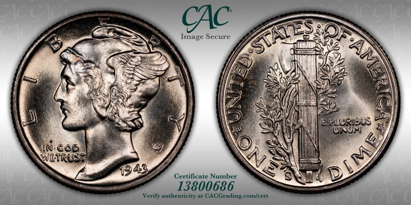 CAC Grading Coin Image Secure