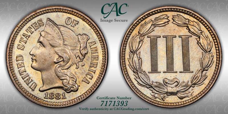 CAC Grading Coin Image Secure