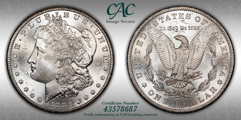 CAC Grading Coin Image Secure