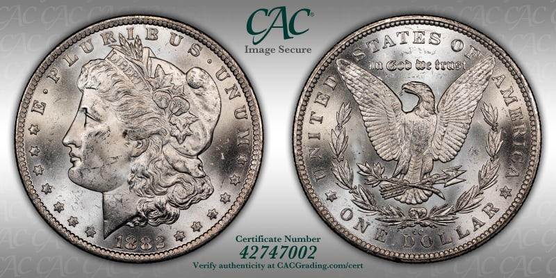 CAC Grading Coin Image Secure