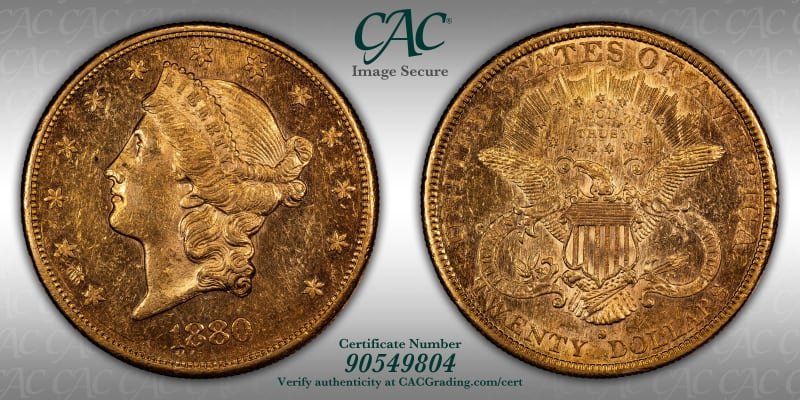 CAC Grading Coin Image Secure