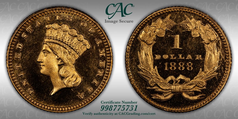 CAC Grading Coin Image Secure