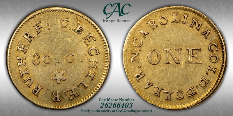 CAC Grading Coin Image Secure