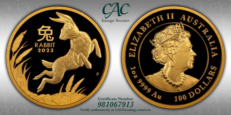 CAC Grading Coin Image Secure