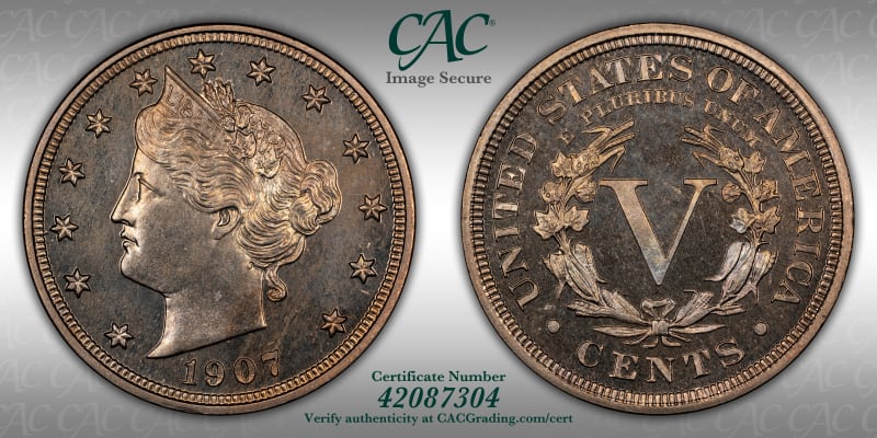 CAC Grading Coin Image Secure